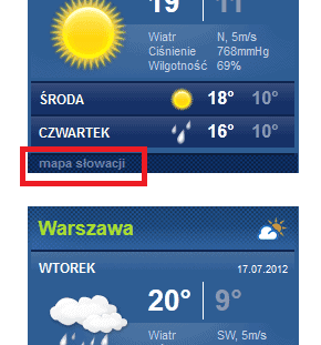 Widżety z linkami pozycjonującymi
